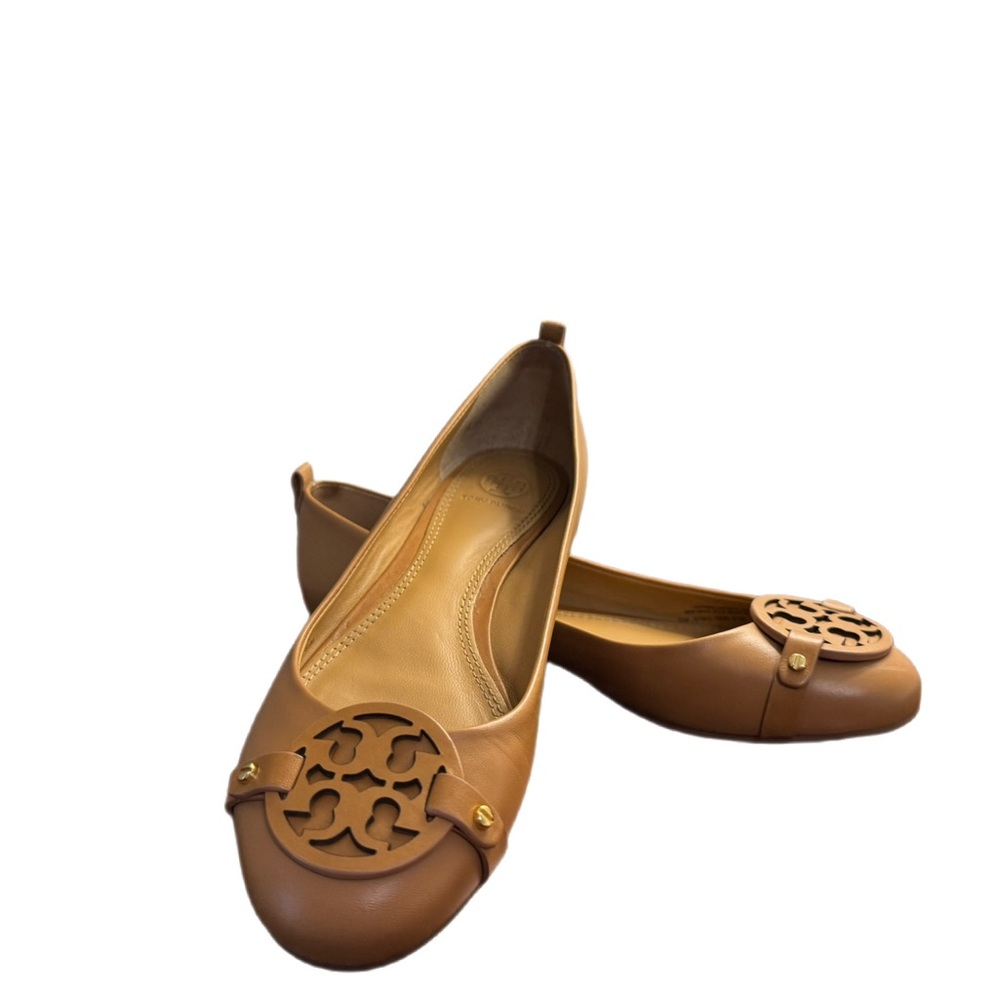 Tory Burch Tan Ballet Flats